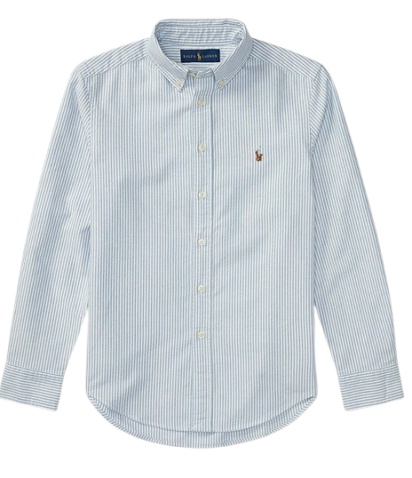 RL stripete oxford skjorte